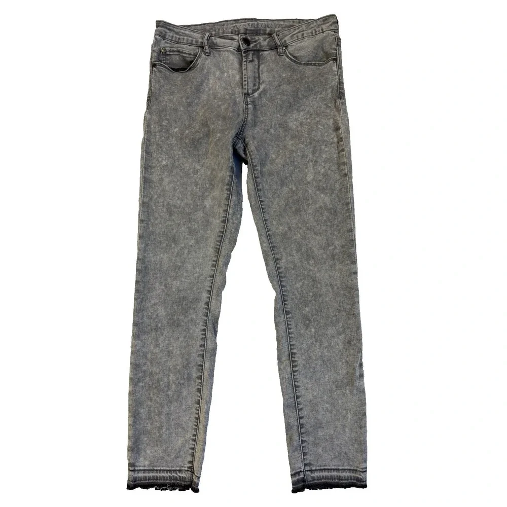 Articles Of Society Women's 29 Gray Trinidad Jeans Sexy Urban Streetwear Y2K 90s